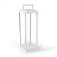 Lampada Led Bianco in Metallo - ABERT Linea RESORT - Codice 9101317002 - Dimensioni cm 14x14 - Altezza  34 - Imballo confezione da n. 1 Unità