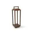 Lampada Led Maxi Corten Bronzo - ABERT Linea RESORT - Codice 9105517003 - Dimensioni cm 14x14 - Altezza 54 - Imballo confezione da n. 1 Unità