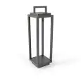 Lampada Led Maxi Antracite - ABERT Linea RESORT - Codice 9107817003 - Dimensioni cm 14x14 - Altezza 54 - Imballo confezione da n. 1 Unità