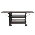 Carrello A 2 Ripiani in Legno - ABERT - Codice V24185100208 - Dimensioni cm 90x50 - Altezza 82 - Imballo confezione da n. 1 Unità