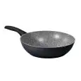 Padella 1 Manico in Alluminio Antiaderente - AETERNUM Linea BLACK PEARL - Diametro 20 cm - Imballo confezione da n. 1 Unità