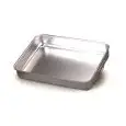 Rostiera Rettangolare 2 Manici  in Alluminio - AGNELLI Linea FORNO - ALLUMINIO - 2 MM - Codice FAMA50 - Spessore mm 2 - Dimensioni cm 45x30 - Altezza cm 75 - Imballo confezione da n. 1 Unità