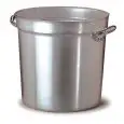 Pentola Per Pomodoro in Alluminio - AGNELLI Linea NORD - ALLUMINIO - 2 MM - Codice FAMA85BS - Spessore mm 2 - Capacità 98 lt - Diametro 50 cm - Altezza cm 50 - Imballo confezione da n. 1 Unità