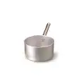 Casseruola Alta 1 Manico  in Alluminio - AGNELLI Linea ALLUMINIO - 5 MM - RADIANTE - Codice ALMR1105 - Spessore mm 5 - Capacità 33 lt  - Diametro 20 cm - Altezza cm 11 - Imballo confezione da n. 1 Unità