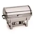Chafing Dish  in Inox - AGNELLI - Codice COIX3177RS - Dimensioni cm 64x35 - Altezza cm 40 - Imballo confezione da n. 1 Unità