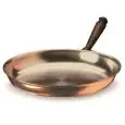 Padella Per Flambeau  in Rame - AGNELLI - Diametro 28 cm - Altezza cm 45 - Imballo confezione da n. 1 Unità