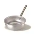 Padella Mantecare in Alluminio - AGNELLI Linea ALLUMINIO 111BM - 3 MM - Codice ALMA111BM - Spessore mm 3 - Diametro 28 cm - Altezza cm 10 - Imballo confezione da n. 1 Unità