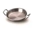 Tegame in Inox - AGNELLI Linea ACCIAIO INOX INDUZIONE - 3 MM - Codice COIX3110E - Diametro 20 cm - Altezza cm 4 - Imballo confezione da n. 1 Unità