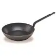 Padella Lionese 1 Manico in Ferro - AGNELLI Linea FERRO - Codice COFE3006T - Diametro 40 cm - Altezza cm 7 - Imballo confezione da n. 1 Unità