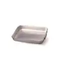 Rostiera Rettangolare 2 Manici  in Alluminio - AGNELLI Linea FORNO - ALLUMINIO - 5 MM - Codice ALMR1150 - Spessore mm 5 - Dimensioni cm 35x26 - Altezza cm 8 - Imballo confezione da n. 1 Unità