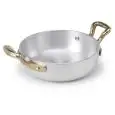 Tegamino in Alluminio - AGNELLI Linea 1932 MINI - 3 MM - Codice ALMA110 - Spessore mm 3 - Diametro 12 cm - Altezza cm 35 - Imballo confezione da n. 1 Unità