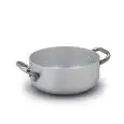 Casseruola Bassa 2 Manici in Alluminio - AGNELLI Linea ALLUMINIO INDUZIONE - 3 MM - Codice ALMA106PI - Spessore mm 3 - Diametro 32 cm - Altezza 105 - Imballo confezione da n. 1 Unità
