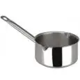 Casseruola Alta 1 Manico in Inox - AGNELLI Linea ACCIAIO INOX INDUZIONE - 3 MM - Codice COIX3105E - Spessore mm 3 - Capacità 8 lt - Diametro 12 cm - Altezza cm 7 - Imballo confezione da n. 1 Unità