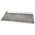 Teglia Rettangolare Microforata in Lega 3003 - AGNELLI - Codice COAL49/2MF - Dimensioni cm 60x40 - Altezza 2 - Imballo confezione da n. 1 Unità