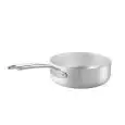 Casseruola Bassa 1 Manico  in Alluminio - AGNELLI Linea ALLUMINIO INDUZIONE 1907 - 3 MM - Codice ALCX1107PI - Capacità 41 lt  - Diametro 24 cm - Altezza cm 9 - Imballo confezione da n. 1 Unità