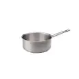 Casseruola Bassa 1 Manico in Inox - AGNELLI Linea ACCIAIO INOX INDUZIONE - 3 MM - Codice COIX3107E - Spessore mm 3 - Diametro 20 cm - Altezza 9 - Imballo confezione da n. 1 Unità