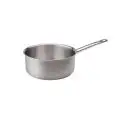 Casseruola Bassa 1 Manico in Inox - AGNELLI Linea ACCIAIO INOX INDUZIONE - 3 MM - Codice COIX3107E - Spessore mm 3 - Diametro 28 cm - Altezza 12 - Imballo confezione da n. 1 Unità