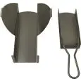 Set Raccogli Cenere in acciaio - AGNELLI Linea BB PRO KAMADO - Codice BAAEL - Dimensioni cm 31x20 - Altezza 13 - Imballo confezione da n. 1 Unità
