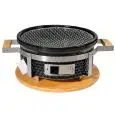 Grill Bbq Rotondo  - AGNELLI - Codice BABBQRO - Dimensioni cm 45x35 - Altezza  17 - Imballo confezione da n. 1 Unità