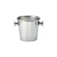 Secchiello Ghiaccio in Inox - ALESSI - Codice 5051 - Capacità 150 cl - Diametro 15 cm - Altezza cm 14 - Imballo confezione da n. 1 Unità