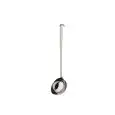 Mestolo in Inox 18/C - ASTOR - Codice 5 - Diametro 10 cm - Dimensioni cm 35,5 - Imballo confezione da n. 1 Unità