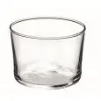 Bicchiere Mini - BORMIOLI ROCCO Linea BODEGA - Codice 7.10860 - Capacità 225 cl 7 1/2 z - Diametro 82 mm - Altezza mm 58 - Imballo confezione da n. 12 Unità