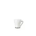 Bicchiere Cappuccino Bianco - BORMIOLI ROCCO Linea OSLO WHITE - Codice 4.00892 - Capacità 235 cl 8 z - Diametro 108 mm - Altezza mm 96 - Imballo confezione da n. 12 Unità