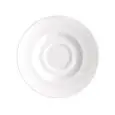 Piatto Per Tazza Caffè Bianco - BORMIOLI ROCCO Linea ICON WHITE - Codice 4.05837 - Diametro 122 mm - Imballo confezione da n. 6 Unità