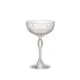 C/6 Calice Coppa Cocktail - BORMIOLI ROCCO Linea AMERICA '20S - Codice 1.22137 - Capacità 22 cl 7 1/4 z - Diametro 98 mm - Altezza 160 - Imballo confezione da n. 1 Unità