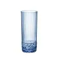 C/6 Bicchiere Long Drink Sapphire Blue - BORMIOLI ROCCO Linea AMERICA '20S - Codice 1.22158 - Capacità 40 cl 13 1/2 z - Diametro 68 mm - Altezza 158 - Imballo confezione da n. 1 Unità