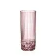 C/6 Bicchiere Long Drink Lilac Rose - BORMIOLI ROCCO Linea AMERICA '20S - Codice 1.22159 - Capacità 40 cl 13 1/2 z - Diametro 68 mm - Altezza 158 - Imballo confezione da n. 1 Unità