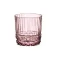 C/6 Bicchiere Dof Lilac Rose - BORMIOLI ROCCO Linea AMERICA '20S - Codice 1.22153 - Capacità 37 cl 12 1/2 z - Diametro 88 mm - Altezza 92 - Imballo confezione da n. 1 Unità