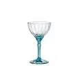C/6 Coppa Champagne Lucent Blue - BORMIOLI ROCCO Linea FLORIAN - Codice 1.99420 - Capacità 24 cl 8  1/8 z - Diametro 97 mm - Altezza  164 - Imballo confezione da n. 1 Unità