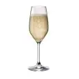 Calice Flute  - BORMIOLI ROCCO Linea DIVINO - Codice 1.96141 - Capacità 24 cl 8 z - Diametro 75 mm - Altezza  213 - Imballo confezione da n. 6 Unità