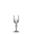 Calice Liquore  in Vetro Luxion - RCR Linea OPERA - Codice 25608020006 - Capacità 6 cl 2 z - Diametro 51 mm - Altezza mm 136 - Imballo confezione da n. 6 Unità