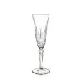 Calice Flute  - RCR Linea MELODIA - Codice 25600020006 - Capacità 16 cl 5  1/2 z - Diametro 70 mm - Altezza mm 222 - Imballo confezione da n. 6 Unità