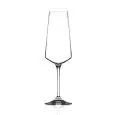 Calice Vini Flute in Vetro Luxion - RCR Linea ARIA - Codice 25326020006 - Capacità 355 cl 12 z - Diametro 72 mm - Altezza mm 243 - Imballo confezione da n. 6 Unità
