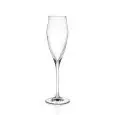 Calice Fl  in Vetro Luxion - RCR Linea EGO - Codice 25492020006 - Capacità 182 cl 6  1/4 z - Diametro 68 mm - Altezza mm 230 - Imballo confezione da n. 6 Unità