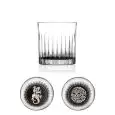 C/6 Bicchieri - RCR Linea MAORI - Codice 27293020006 - Capacità 36 cl 12 1/4 z - Diametro 86 mm - Altezza 92 - Imballo confezione da n. 1 Unità