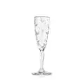 Calice Flute  - RCR Linea LAURUS - Codice 27596020006 - Capacità 16 cl 5  3/4 z - Diametro 76 mm - Altezza  214 - Imballo confezione da n. 6 Unità