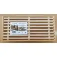 Tagliere Pane Con Griglia  in legno - CAPER - Codice VS - Dimensioni cm 46x23 - Imballo confezione da n. 1 Unità