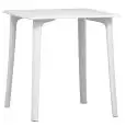 TAVOLO - MOD. DH02 - STRUTTURA E PIANO IN POLIPROPILENE - PER USO ESTERNO - DIM. cm L 70 x P 70 x h 74 - NORMA CE