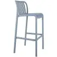 Sgabello - colore Blu - Struttura in polipropilene - Modello 076-ZL78LB