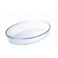 Teglia Ovale in Vetro Borosilicato - PYREX - Codice 346 - Dimensioni cm 35x24 - Imballo confezione da n. 1 Unità