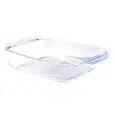 Tegame Rettangolare  in Vetro Borosilicato - PYREX Linea OPTIMUM - Codice 408B - Dimensioni cm 35x23 - Imballo confezione da n. 1 Unità