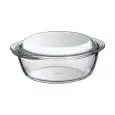 Casseruola Con Coperchio in Vetro Borosilicato - PYREX - Codice 208A000 - Capacità 3 lt - Imballo confezione da n. 1 Unità