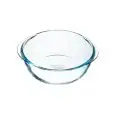 Teglia Tonda  in Vetro Borosilicato - PYREX Linea AIRFRYER - Codice 207B - Capacità 11 lt  - Dimensioni cm 20x18 - Altezza  9 - Imballo confezione da n. 1 Unità
