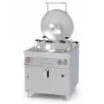 PENTOLA A GAS - MOD. PIA100-98G - Riscaldamento indiretto - Chiusura autoclave - Capacità Lt 100 - Vasca Ø cm 60xH41 - Dimensioni: cm L 80 x P 90 x H 90 - Norma CE