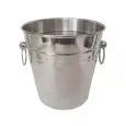 Secchiello Portabottiglia  in Inox - CIANA - Codice 202 - Diametro 20,5 cm - Altezza cm 21 - Imballo confezione da n. 1 Unità
