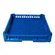 CESTO BASE MAGLIA STRETTA PER LAVAGGIO MISTO - MOD. 100150 - DIMENSIONI CESTO cm L 50 X P 50 X H 6,5 - NORMA CE